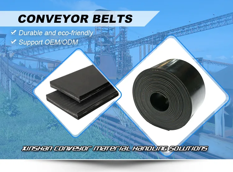 Customized OEM Industrial PVC Canvas/Steel Cord/ Ep/Nylon/Chevron/Corrugated Sidewall/Fabric/ Polyester/Chevron Rubber Conveyor Belt