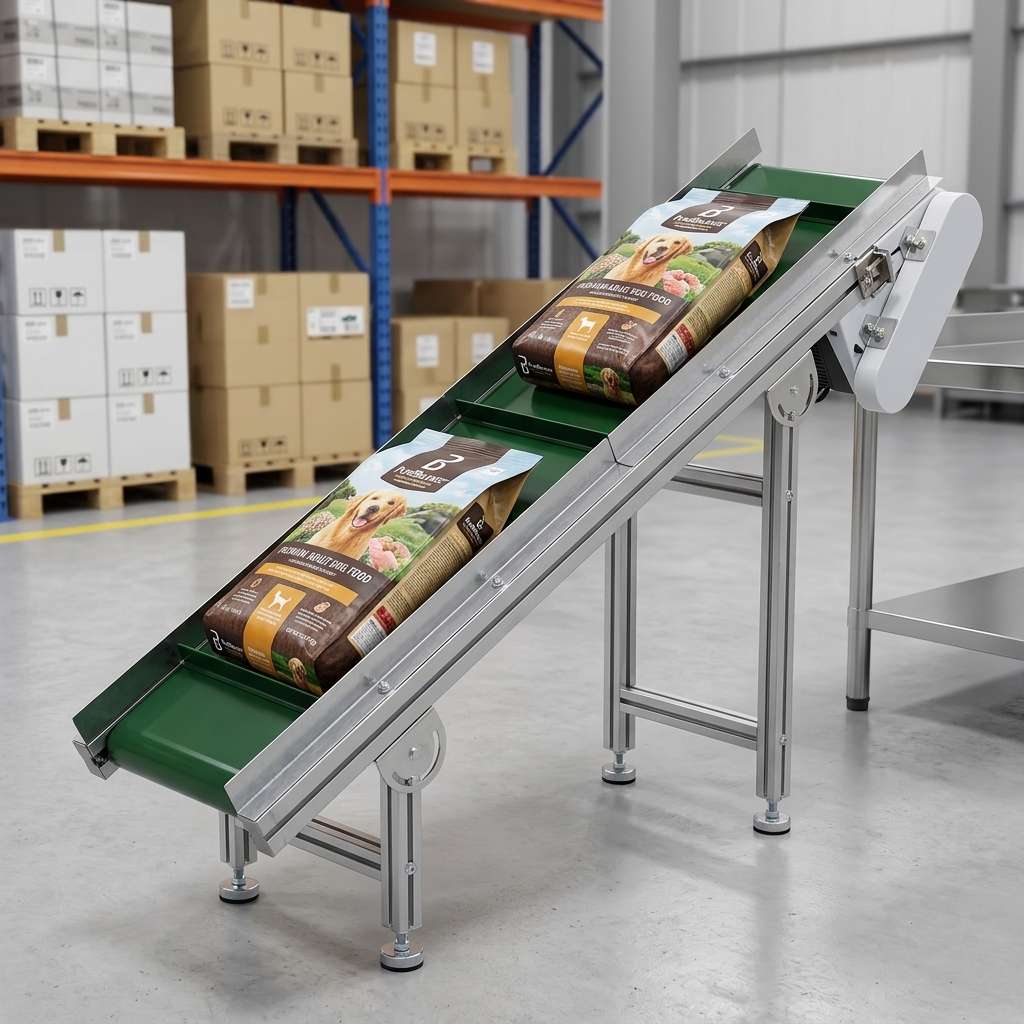 CE Whole Sale Portable Aluminum Small Slope Inclined Conveyor Belt Machine For Restaurant Food Shop &amp; Manufacturing Plant Use