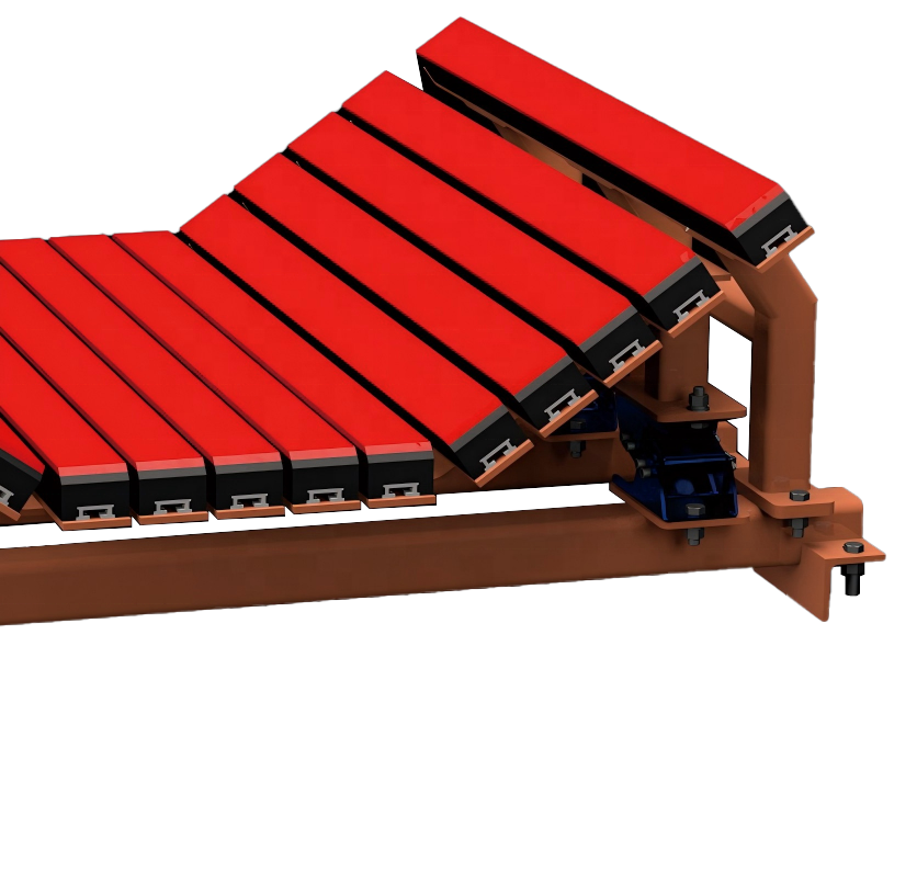 High Elastic Heavy Duty Conveyor Belt Composite Impact Bed For Mining &amp; Construction
