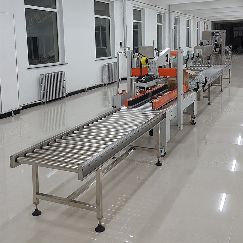Motorized Roller Conveyor Project Sorter Modular Design Used For Express Logistics Warehouse