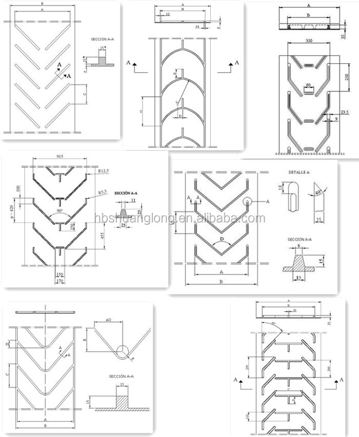 Chevron Pattern Specifications