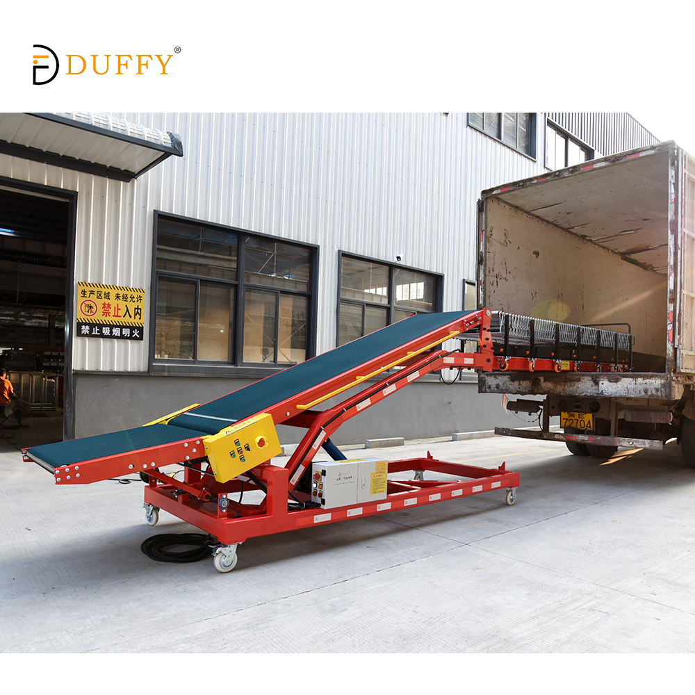 600mm/800mm Width Telescopic Loading Unloading Belt Conveyor for Truck and Container for Truck and Container