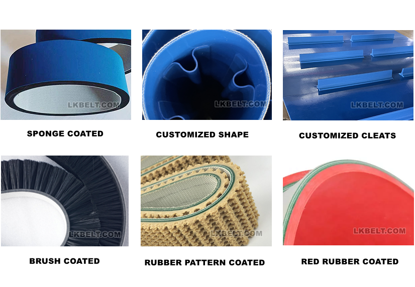 Detailed PVC Conveyor Belt structure