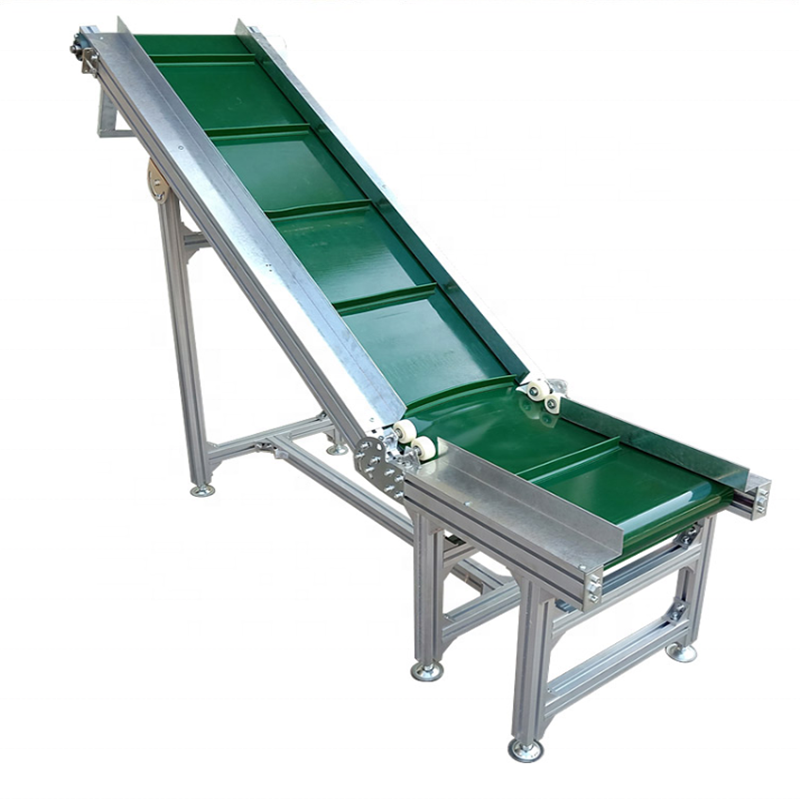 Heat Water Resistant PVC Belt Conveyor Industry Conveyor Belt Machine System Band Conveyors With Factory Price