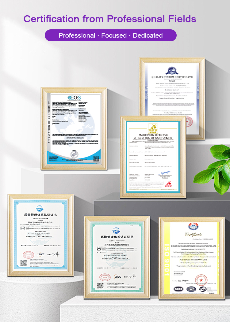 Certifications