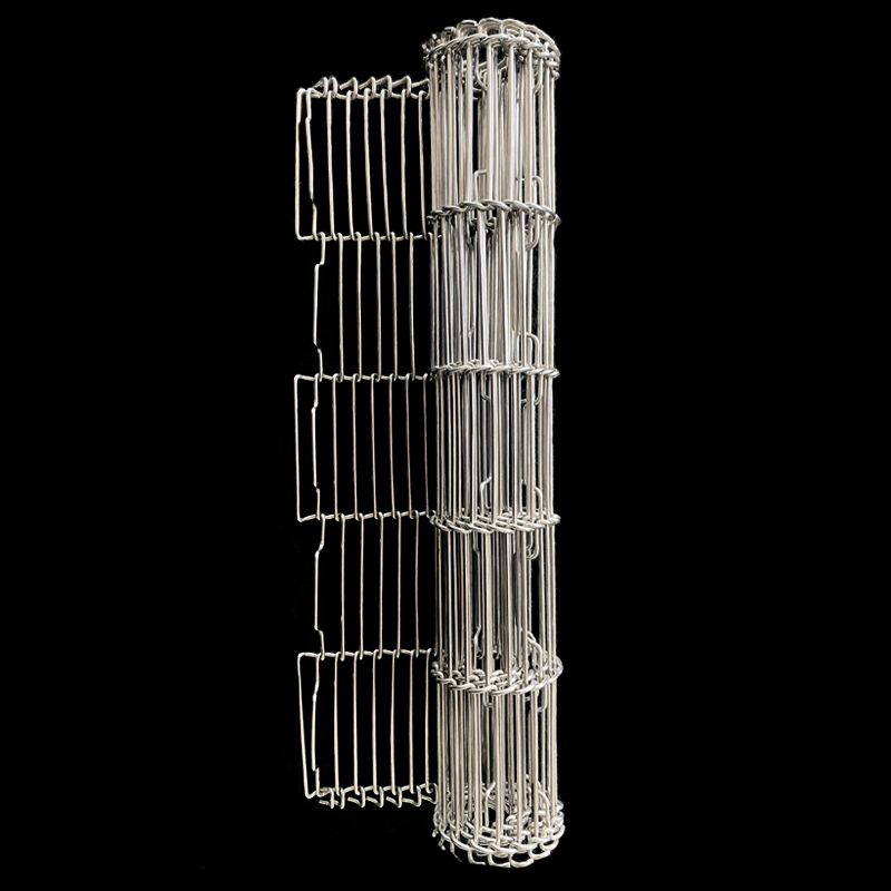 High Temperature Stainless Steel Sus304 Wire Mesh Belt Conveyor / Pizza Oven Wire Mesh Belt Conveyor