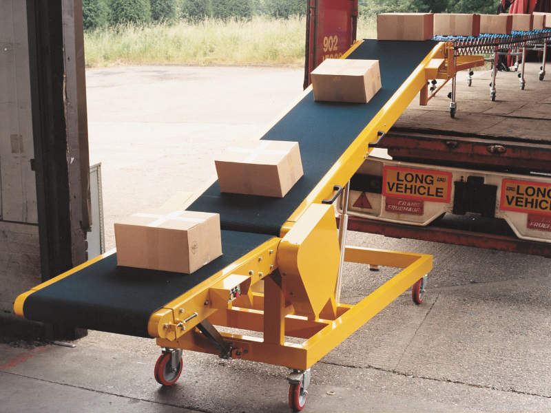 20/40Ft Container Mobile Loading Unloading Conveyor Robot System