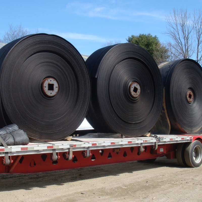 High Quality Stainless Steel Rubber Conveyor Belt New Condition for Manufacturing Plant Production