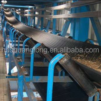 Anti-slip Ripstop Reinforced Industrial Rubber Conveyor Belt with Cleats/chevron Pattern Belt