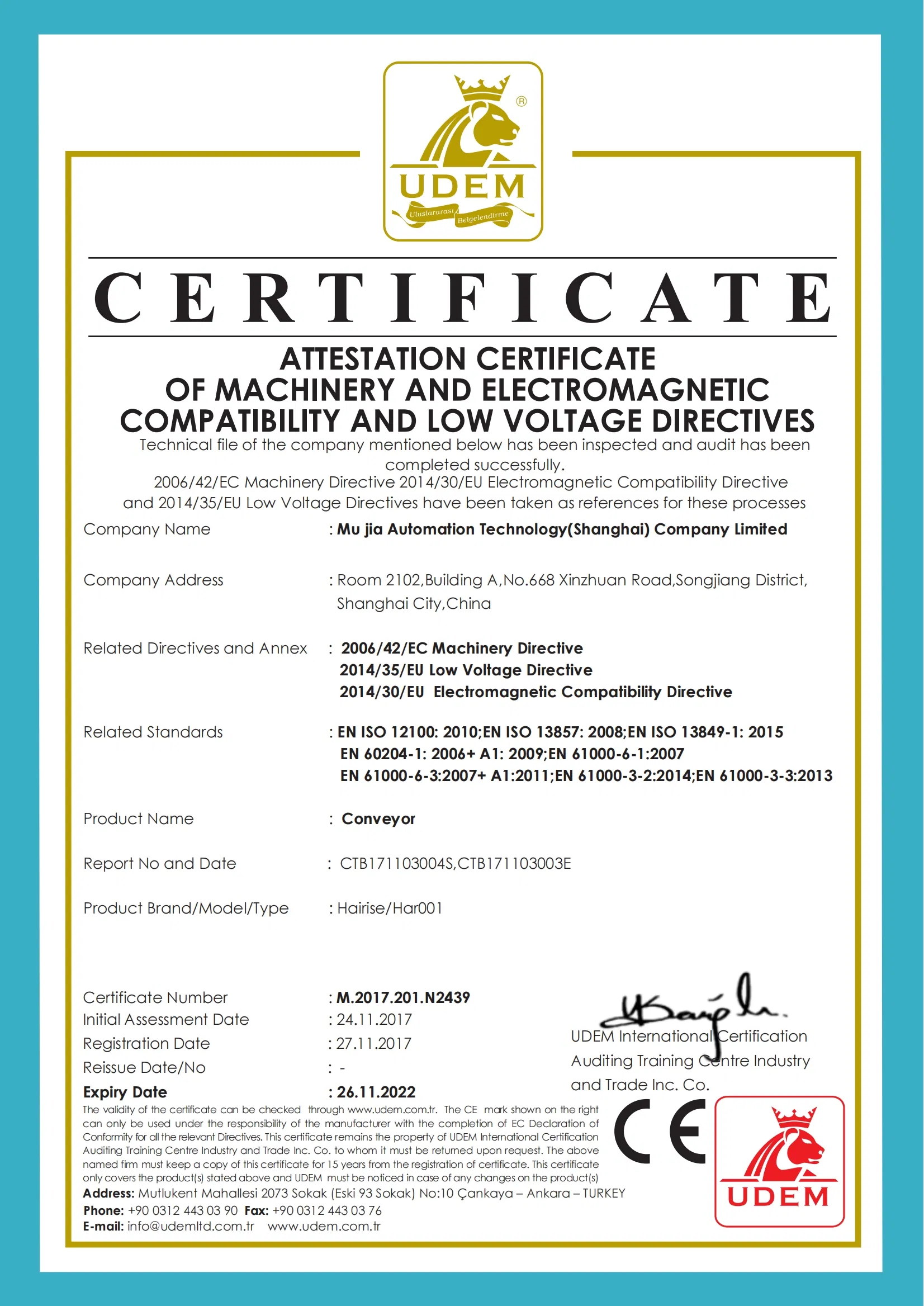 Certification 2