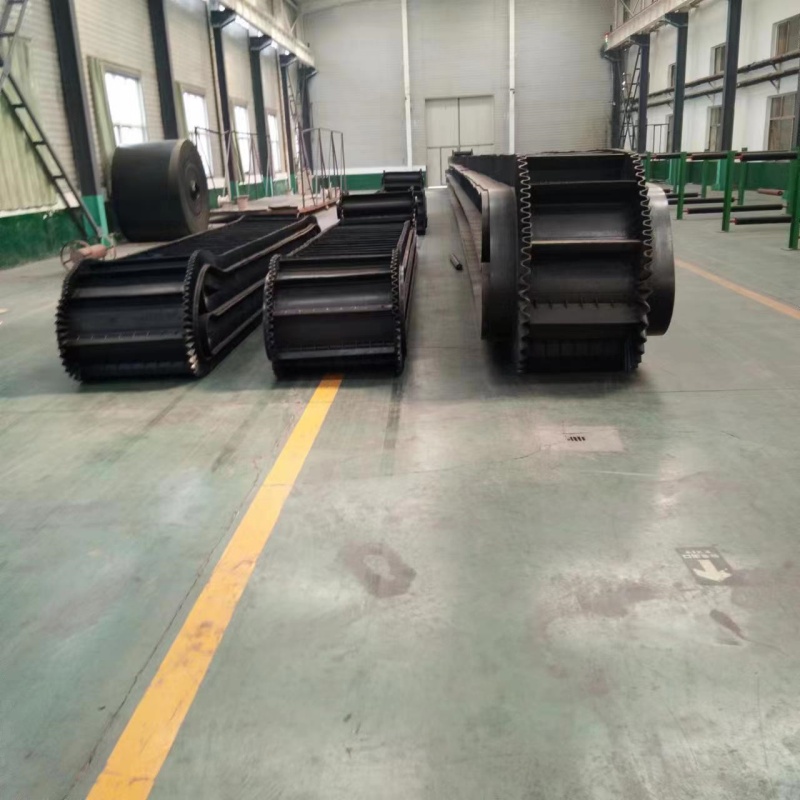High-Stability Agriculture Duty Corrugated Sidewall Conveyor Rubber Belt Big Load Capacity Space-Saving Design
