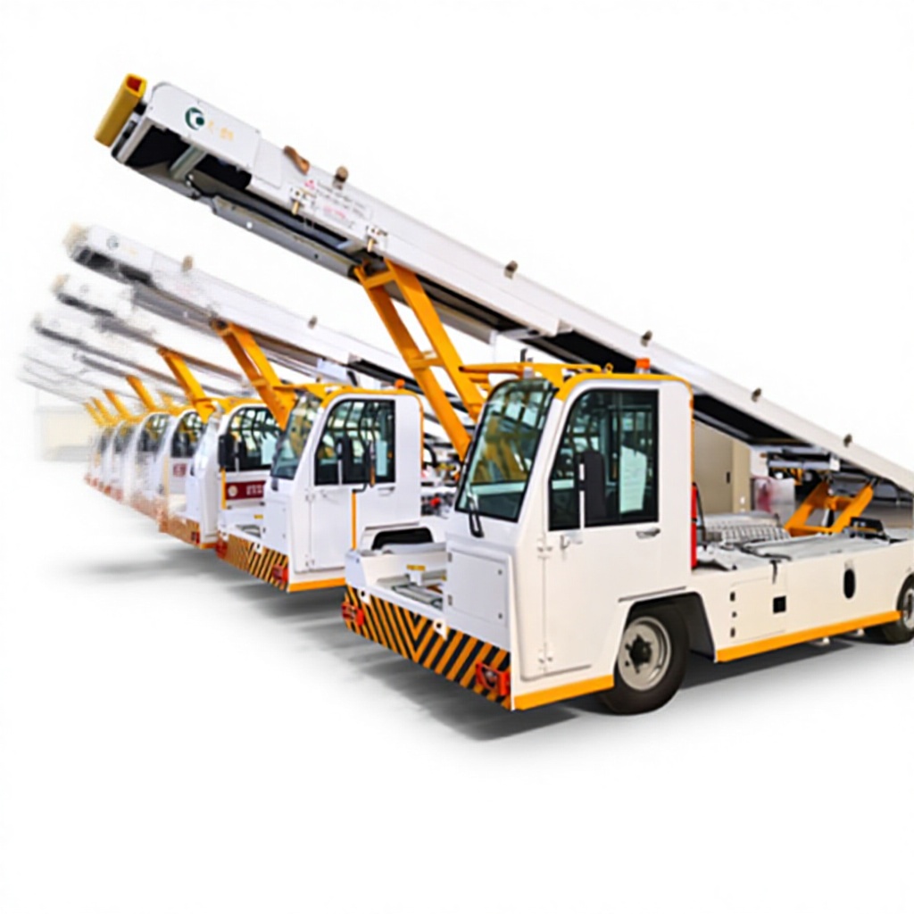 Special Airport Transportation motorized Baggage Conveyor Belt Loader for Aviation