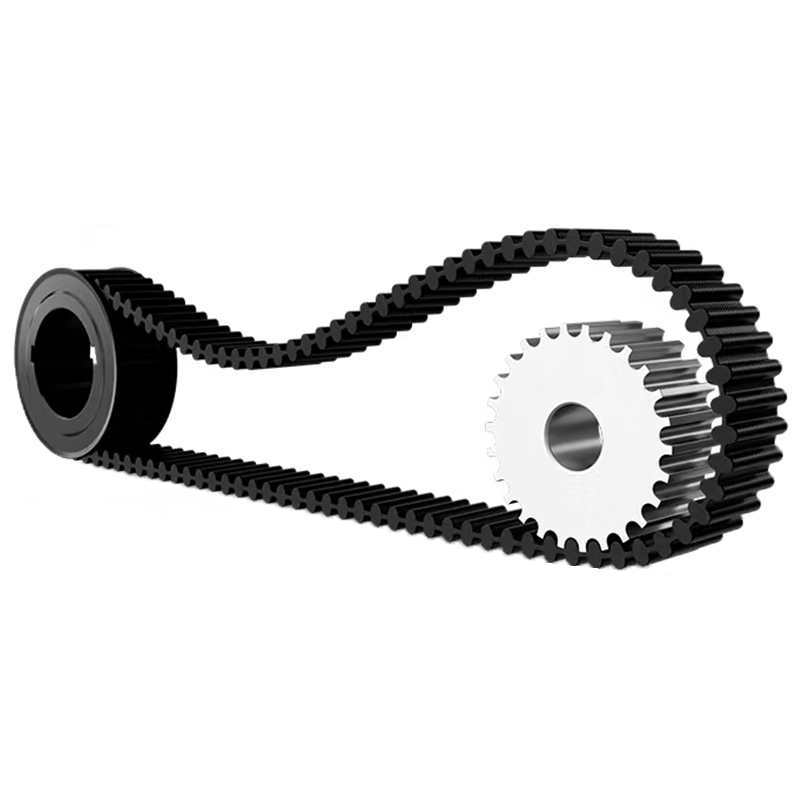 PU Timing Belts-AT10/AT20/MXL Steel Cord 15-150mm Width OEM Customization for Heavy-Duty Conveyors Non-Slipping Ozone-Resistant
