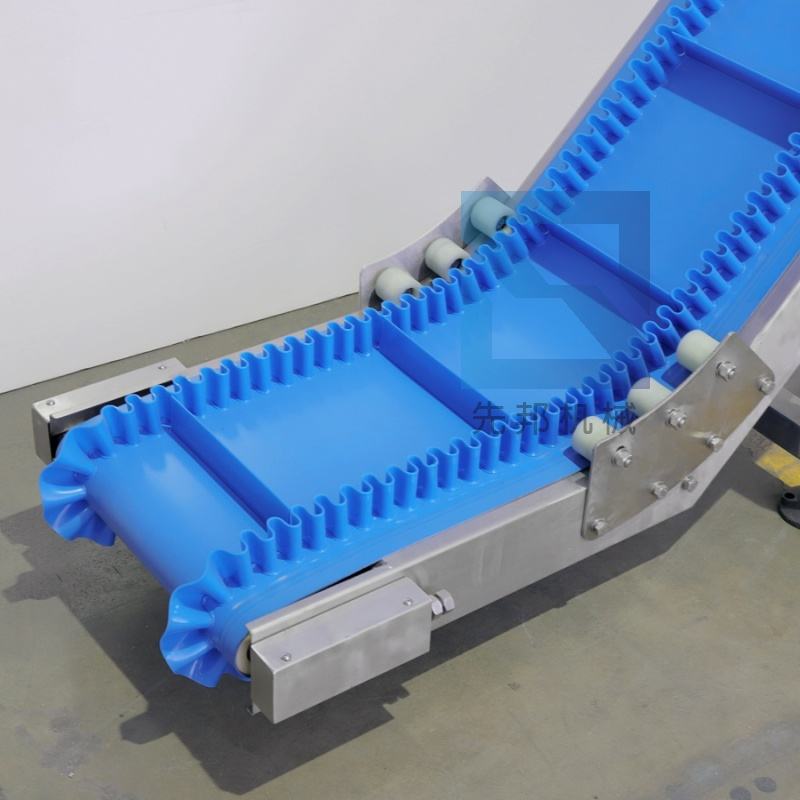 2026 High Quality Inclined Conveyor Waterproof Food Grade Belt Flexible Easy Maintains Conveyor
