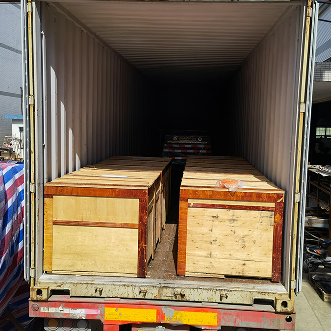Wooden Case Packing Step 1