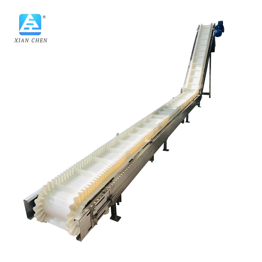 Belt Conveyor Customized Inclined Conveyor Machine Food Grade Conveyor