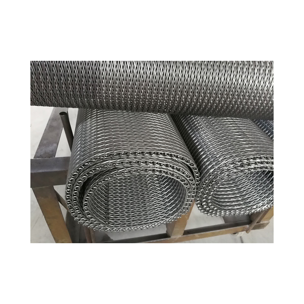 High Performance Oxidation Resistance Ni+Cr Spiral Baking Wire Mesh Conveyor Belt ISO9001 Certified Soft for Factory Industry