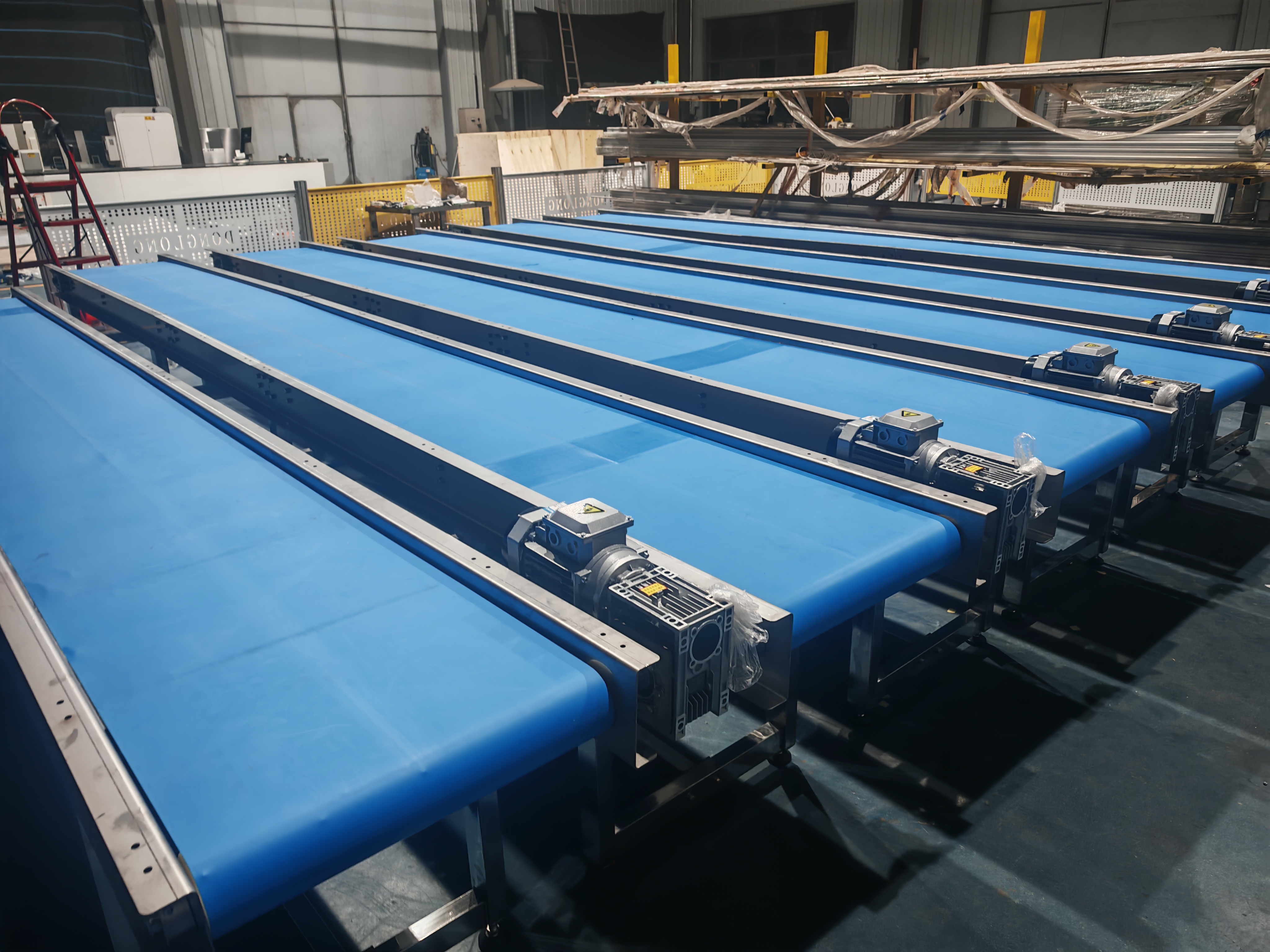 Conveyor Structure Side View