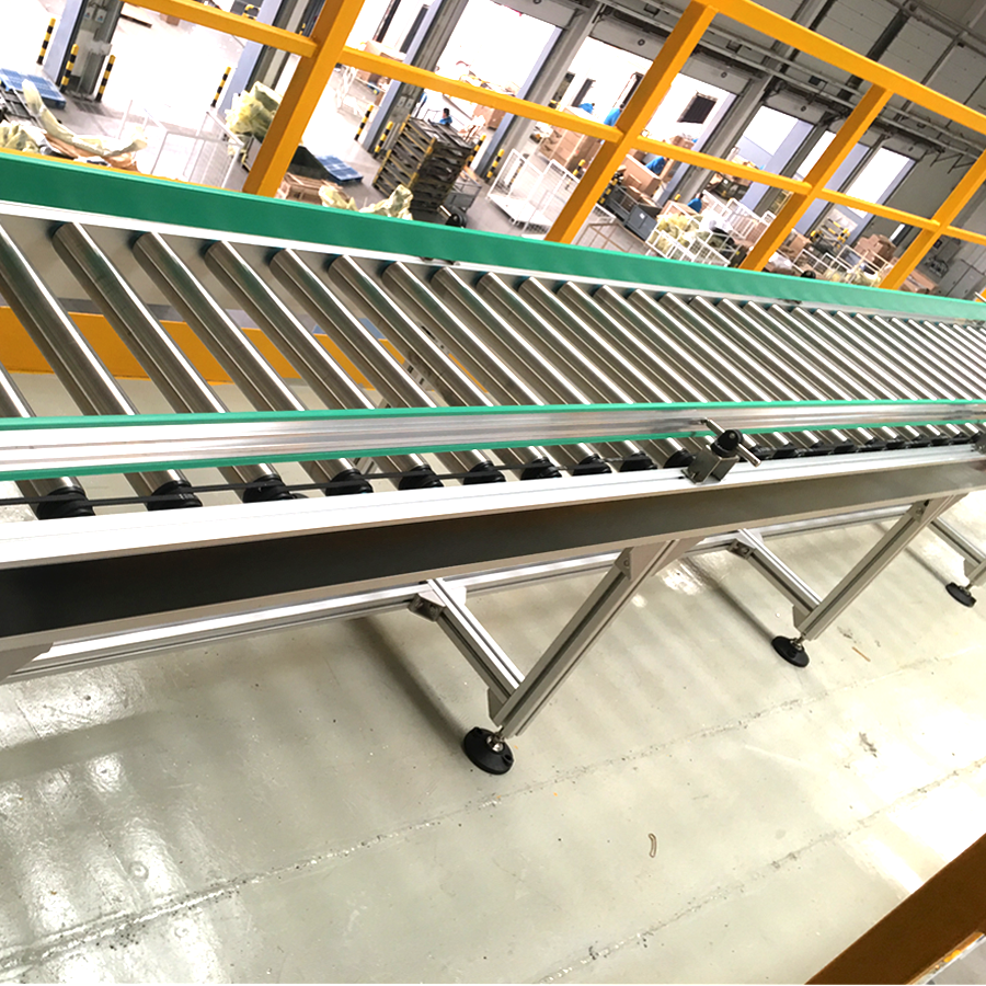 Heavy Duty Roller Conveyor Stainless Steel Roller Conveyor For Carton Box Warehouse Logistics