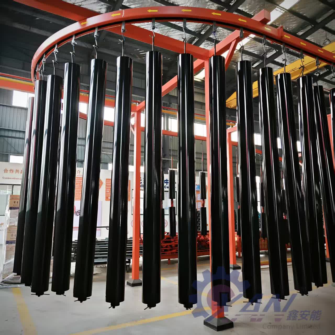 XAN Competitive Price Factory Direct Durable Steel Double Sealed Bearing Oil/Fire/Heat Resistant Roller Belt Conveyor