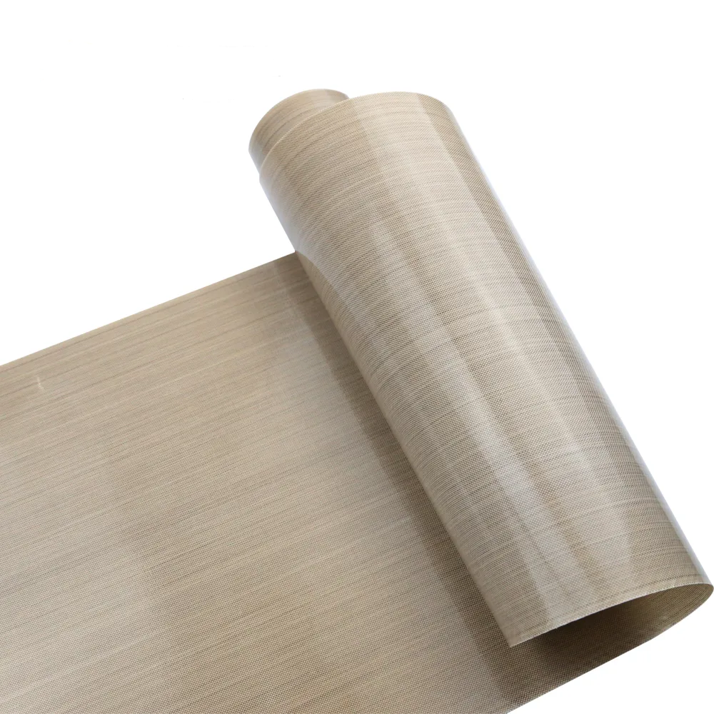 High Quality Blue PTFE Food Grade Plain Woven Conveyor Belt Oil Resistance