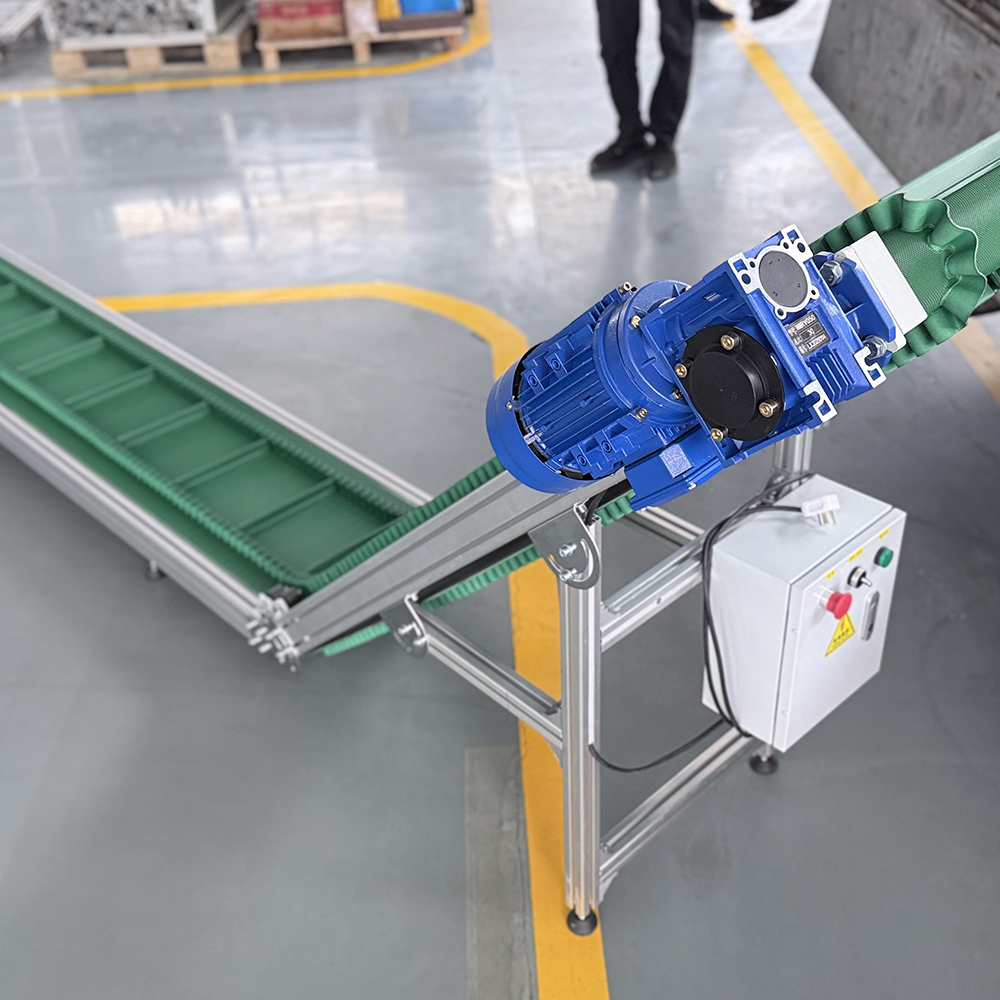 Fresh Fruit And Vegetable Sorting Conveying Line Food Grade Eco-friendly Light Mesh Belt Conveyor Suitable For Fresh Cold Chain