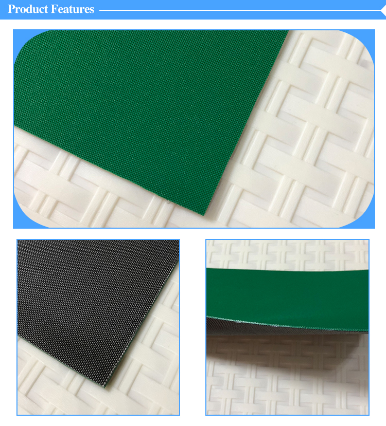 Long Service Life Airport Luggage Conveyor Slats Pvc Conveyor Belt Food Grade Conveyor Belt For Modular Machine