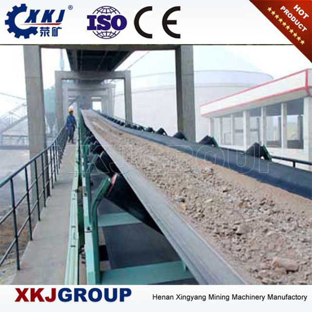 New Design Mine Rubber Belt Conveyor for Stone Crushing Line Factory Price
