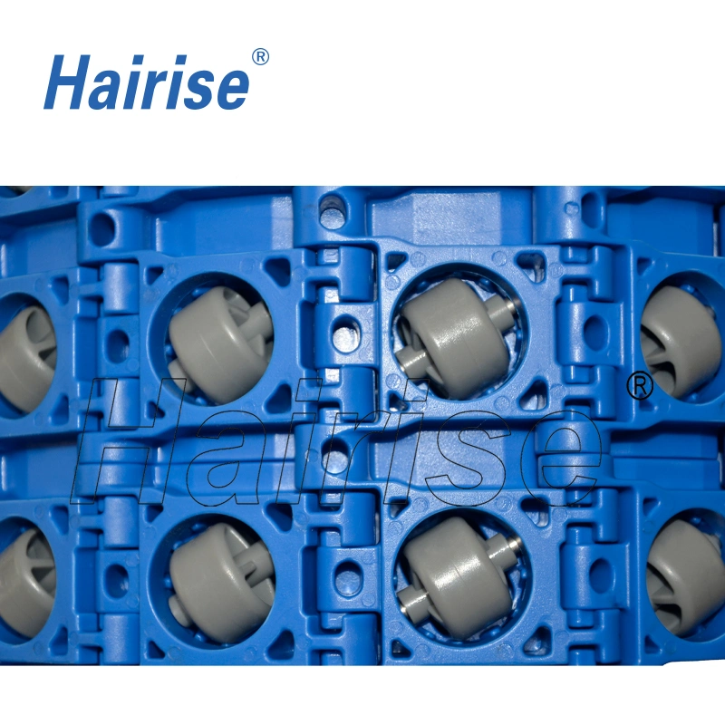 Hairise Plastic Modular Conveyor Belt with Roller