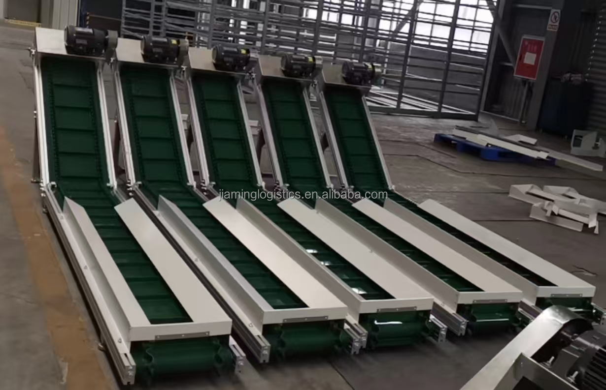 Incline Height Lifter Hopper PVC Conveyor Belt