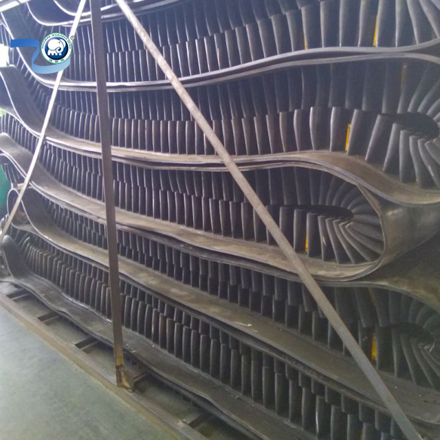 Skirt Side Wall Corrugated Cleated Belts Sidewall Conveyor Belt for Mining Work