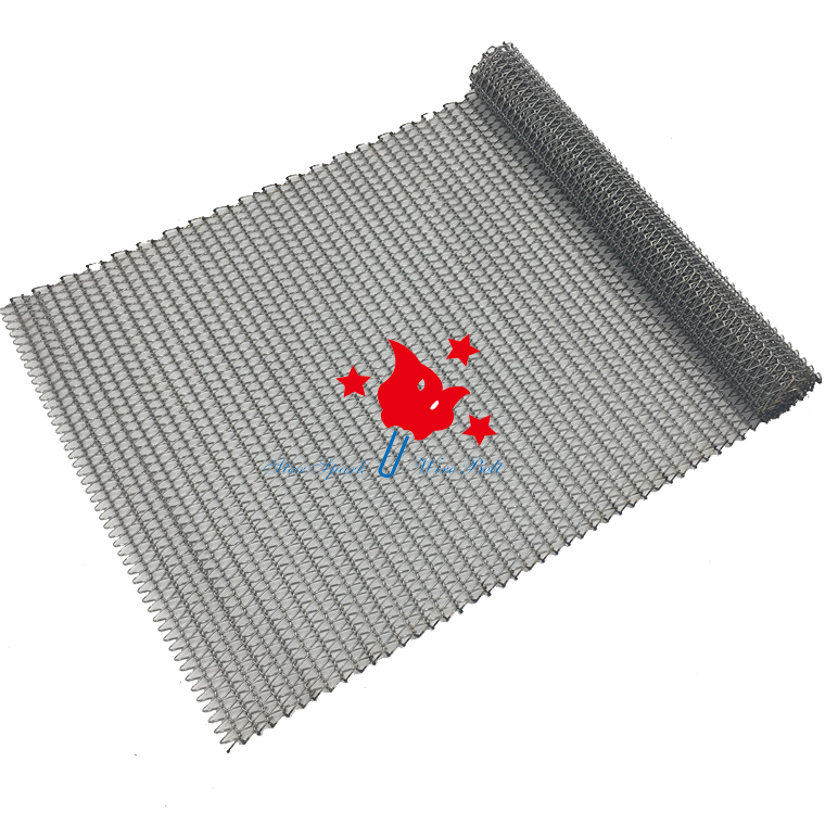 Long Service Life Heat Resistant Stainless Steel Wire Mesh Conveyor Belt for Continuous Baking Oven System