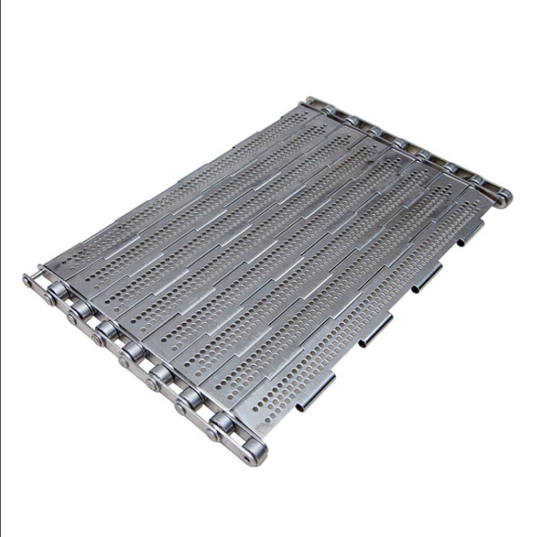 High Temperature Resistant 310S Perforated Mesh Stainless Steel Welding Conveyor Belt for Heat Treatment