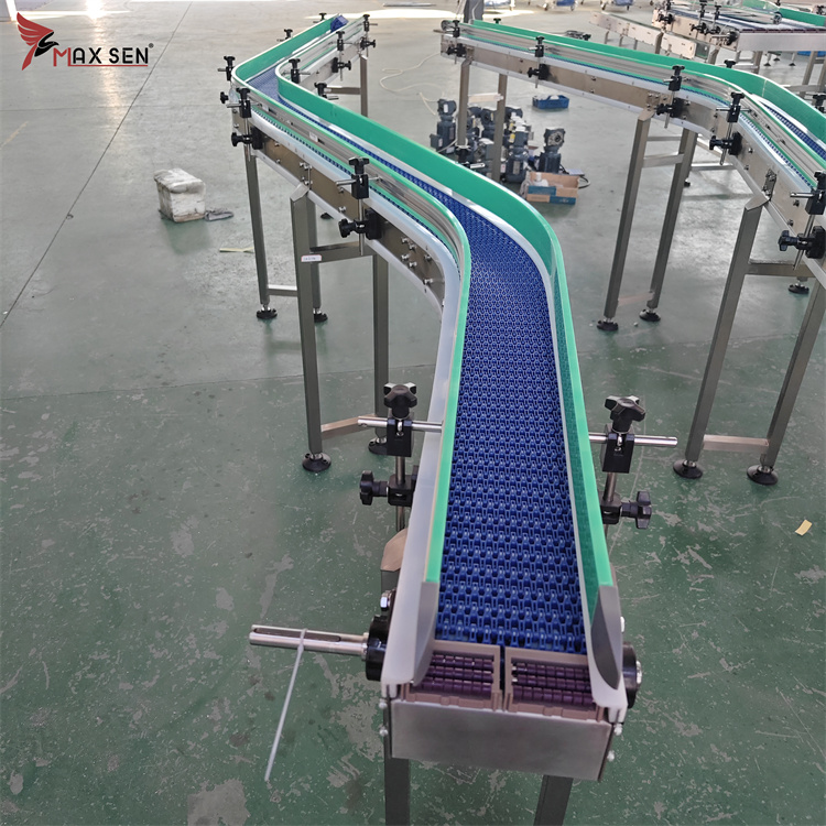 Maxsen Customizable High-Efficiency Width Modular Belt Conveyor for Optimal Production Line Integration