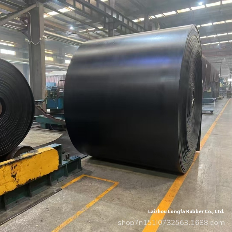 Manufacturers Supply Oil- Acid- Alkali-resistant Rubber Conveyor Belt Wear-Resistant Ageing-Resistant For Climbing Applications