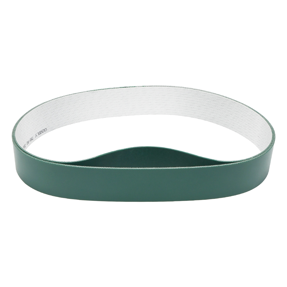 Customizable Dark Green PU Flat Conveyor Belt Endless Transmission Support OEM Friendly GOODLY Brand Assembly Line Use 3-6