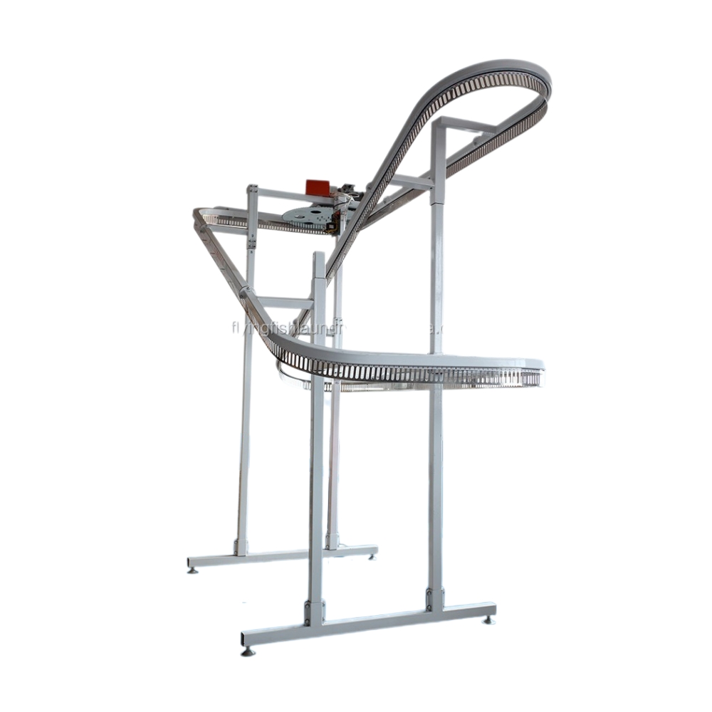 Commercial Automatic Laundry Clothes Conveyor Belt Conveying Machine for Dry Cleaning Shop Factory