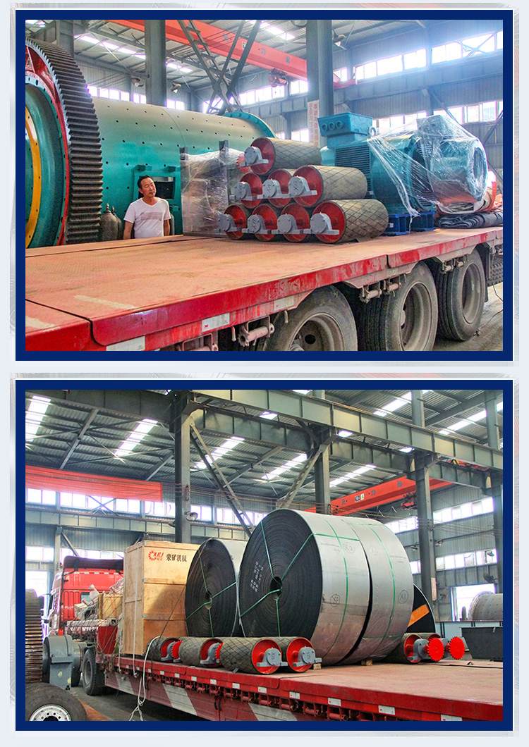 New Design Mine Rubber Belt Conveyor for Stone Crushing Line Factory Price