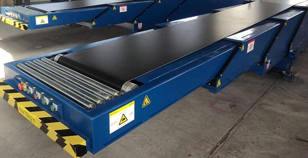 Telescopic Belt Conveyor, Flexible Loading And Unloading Belt Conveyor