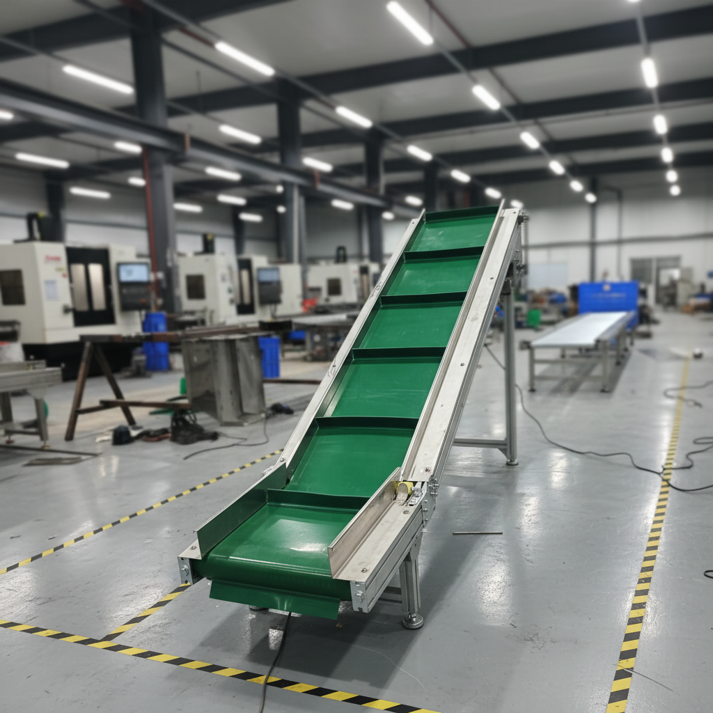 Incline Height Lifter Hopper PVC Conveyor Belt 50m/min Speed Durable Design for Bulk Material Handling Multi-Voltage