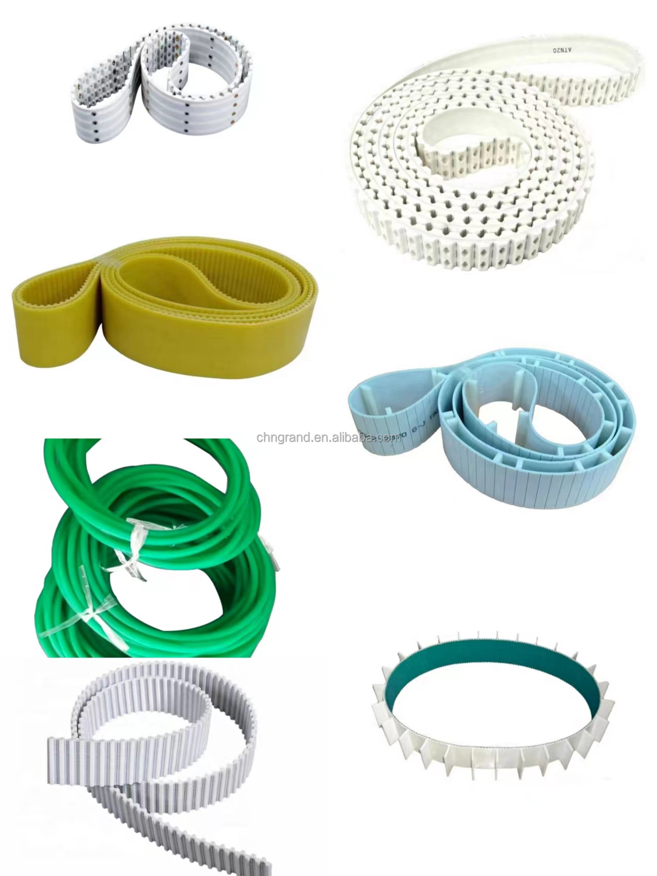 Customizable Polyurethane Belt Rough Surface Motor Conveyor