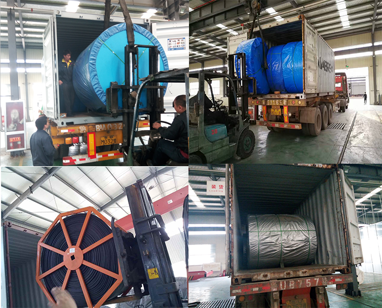 ST 1250 Steel Cord Conveyor Belt for Coal Mining China Top Quality