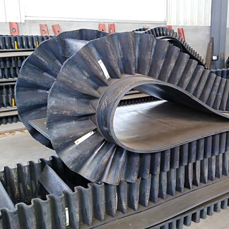90 Degree Ep/Nn Sidewall Conveyor Belt Supplier Belt Conveyor