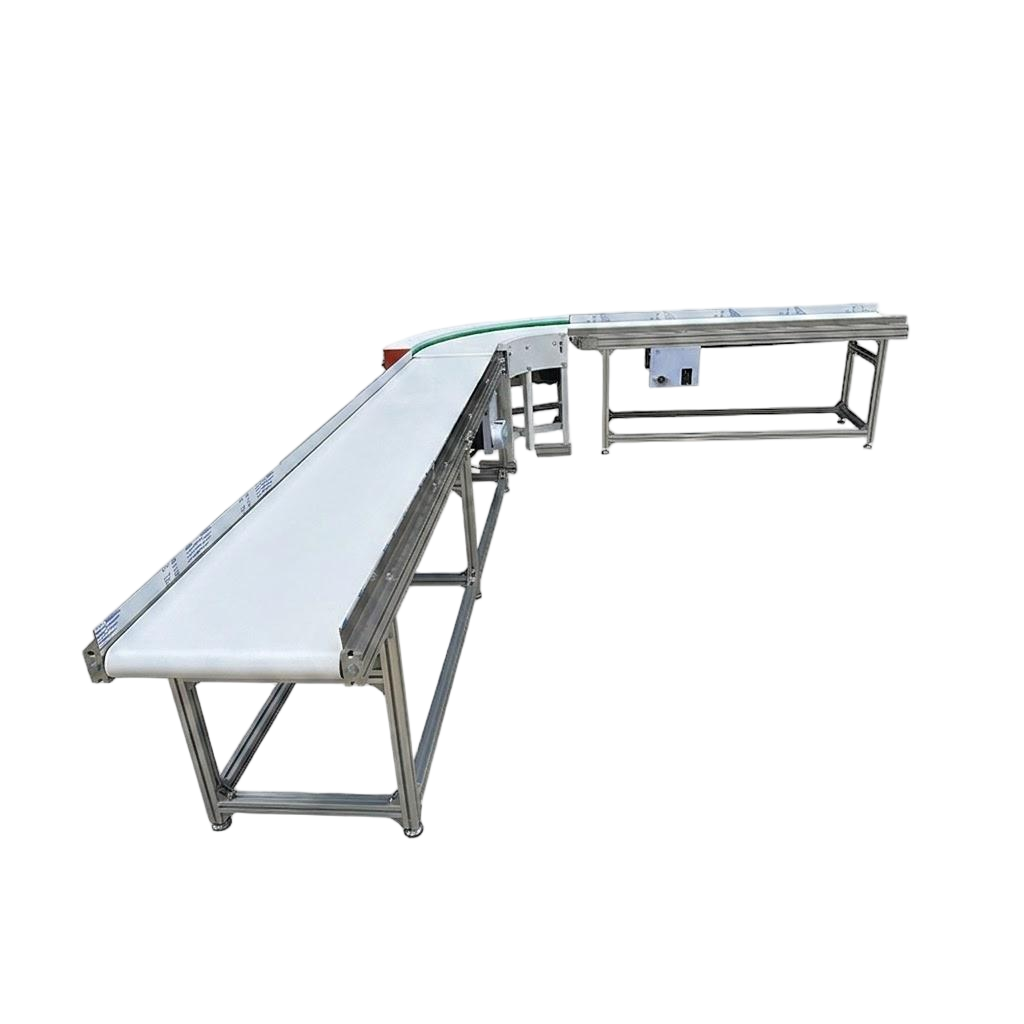 Food Grade Light Duty Belt Conveyor, Stainless Steel Anti-Static FDA Approved