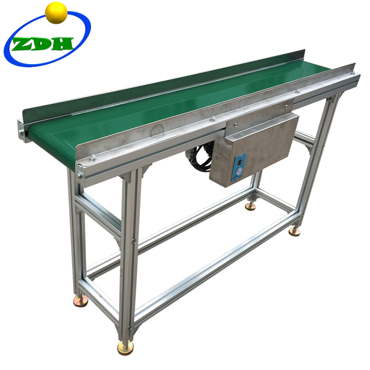 China Factories PVC PU Rubber Automated High Efficiency Fire Resistant Conveyor Belt for Assembly Line and Restaurant Use