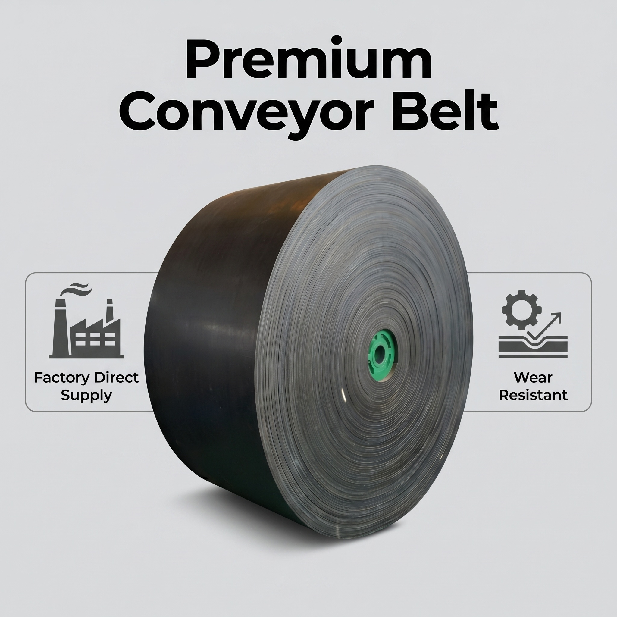 EP/NN Polyester/Nylon Oil-Resistant Durable Conveyor Belt for Efficient Material Handling