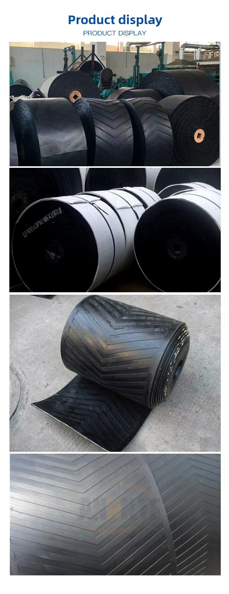 Heavy-Duty Rubber Conveyor Belt for Mining Industry New High Standards