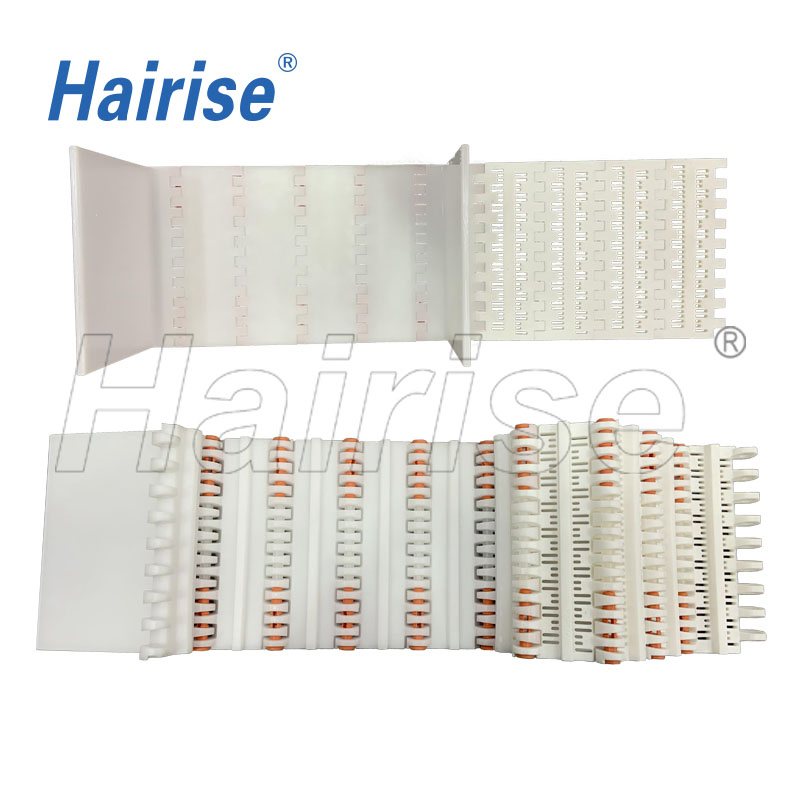 Hairise Plastic Baffle Modular Sidewall Conveyor Belt