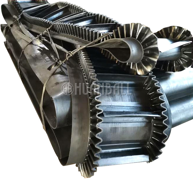 High Angle Width 1000mm Corrugated Sidewall Conveyor Belt for Mining Power Cement Tunneling