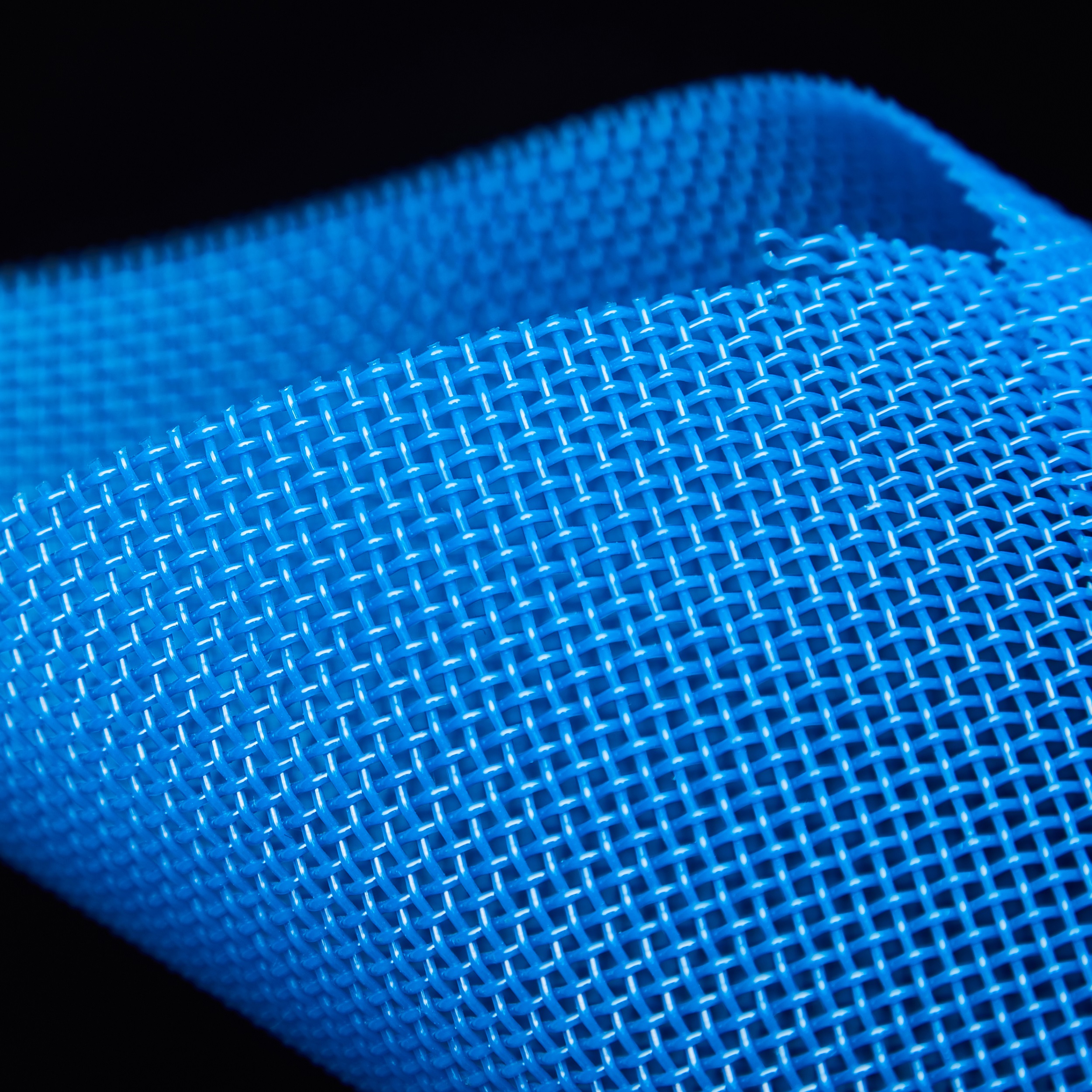 Food High Temperature Conveying Mesh Belt High Strength and Wear Resistance Nylon Conveying Network Belt